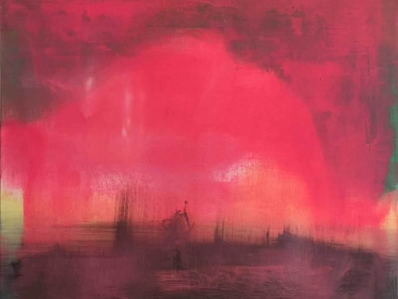 AVVENTURA, Adventure, Aventure  (acrylic on canvas 70x70 cm - 27.6’’x 27.6’’ - Lama di Luna, 2019) - #1902