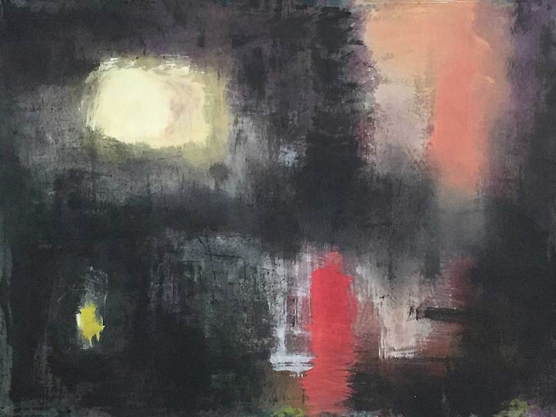 PAURE, Fears, Craintes  (acrylic on canvas, 150x110 cm - 59.1’’x 43.3’’ - Rome, 2017)
