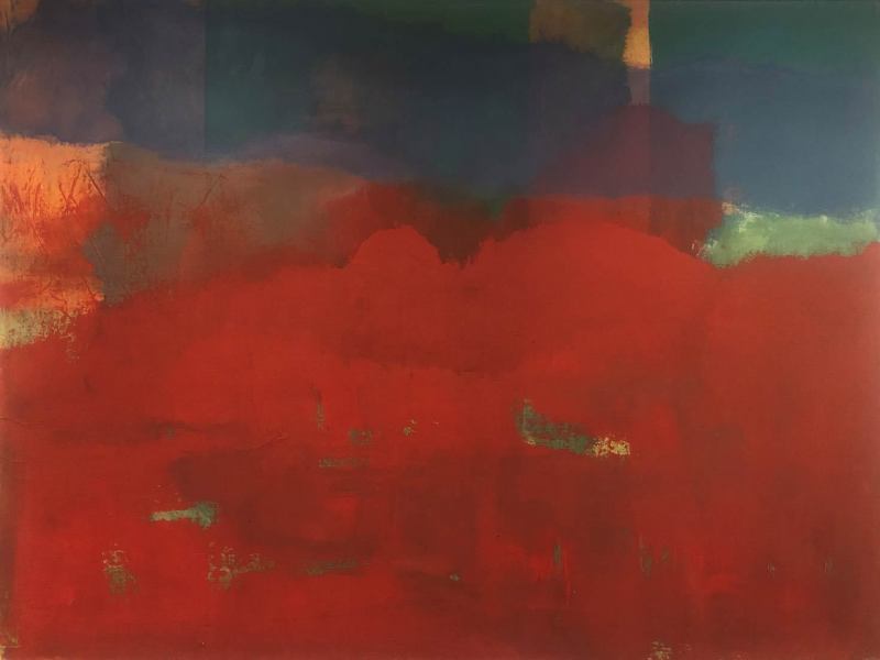 LAVA DI VITA Lava of life, Lave de vie - Acrylic on paper and canvas  150x110 cm (59.1’’x 43.3’’) Rome, 2020 - #2004