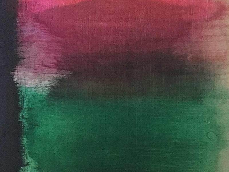 NON C'E' SEPARAZIONE, There is no separation, Il n'y a pas de séparation  (acrylic on canvas, private collection, Rome, 2018)