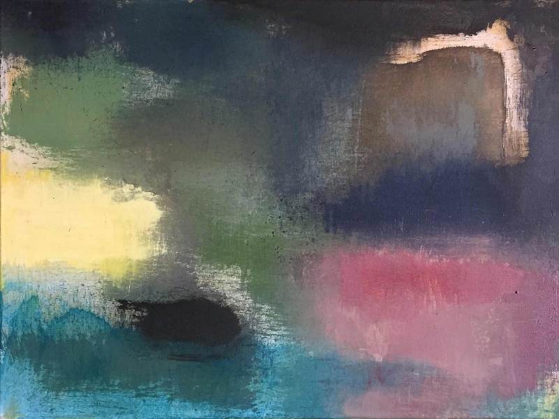 MESSAGGIO, Message, Message  (acrylic on canvas, 80x60 cm - 31.5’’x 23.6’’ - private collection, Rome, 2016)